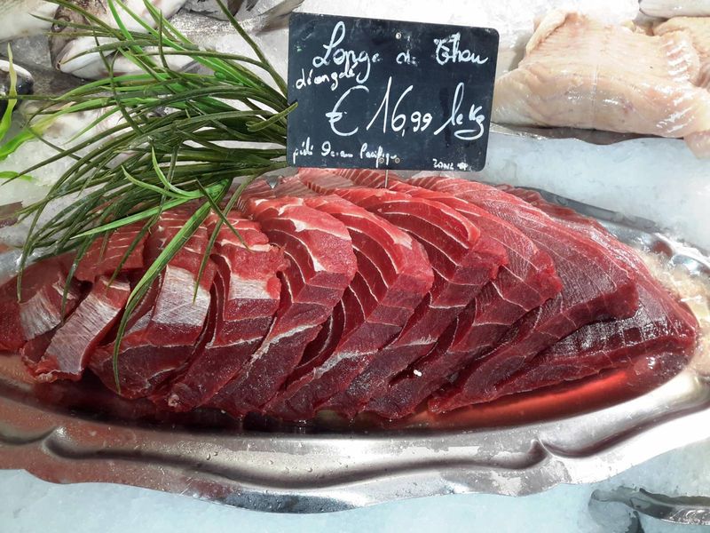 vente Thon albacore Bordeaux chez Marée Bleue poissonnerie-traiteur Marée Bleue à Yvrac et Mérignac !