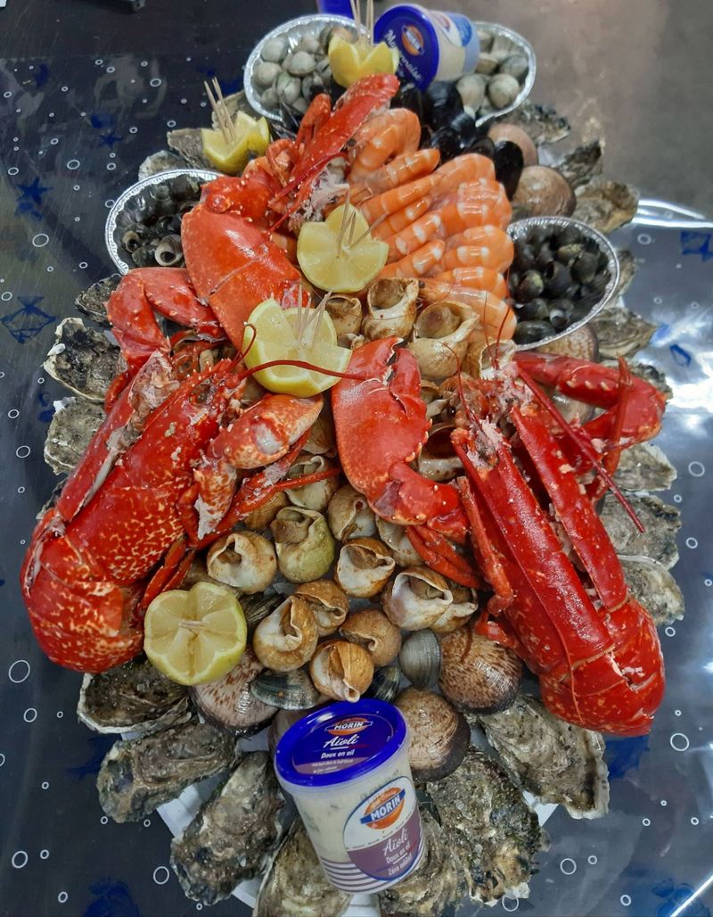 commander des Plateaux de fruits de mer bordeaux, fruits de mer Mérignac  chez Marée Bleue