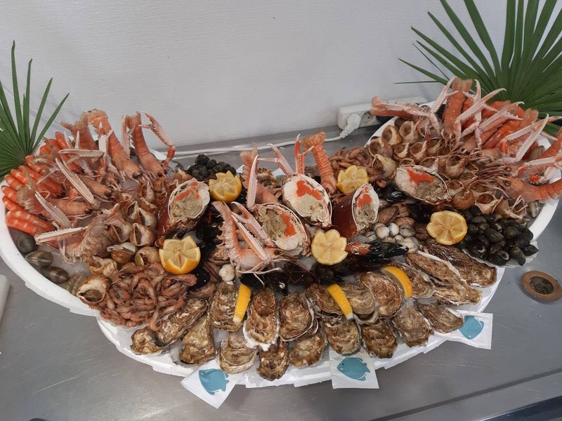 vente Plateau de fruits de mer poissonnier-traiteur Marée Bleue Yvrac et Mérignac en Gironde