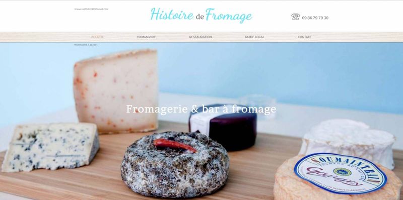 poissonnerie Marée bleue à 13 min de la fromagerie & bar à fromage Histoire de Fromage de Cenon