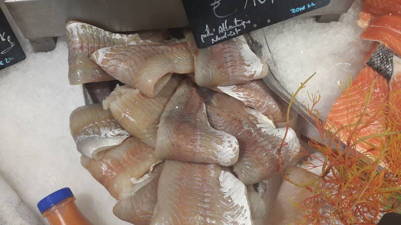 vente de filet de lie noir à 9.99€/kg à la poissonnerie Marée Bleue Yvrac et Mérignac