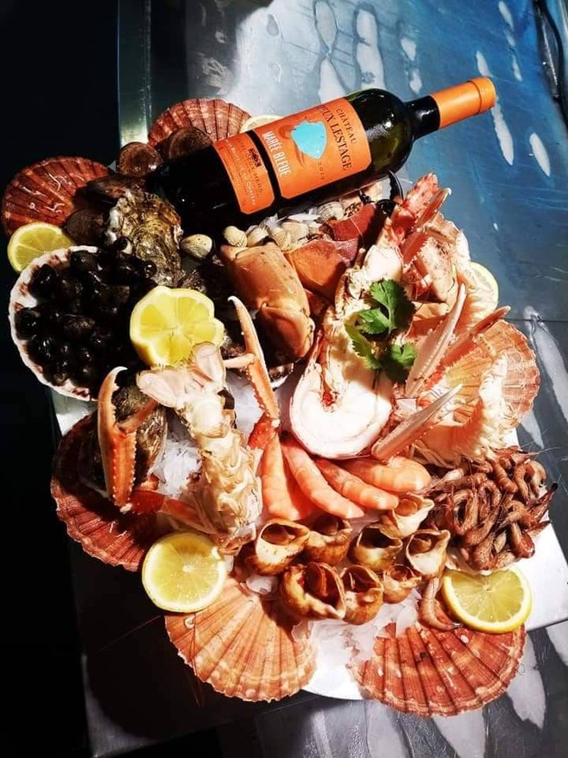 acheter des Plateaux de fruits de mer pour la Saint Valentin Bordeaux chez Marée Bleue poissonnerie-traiteur Marée Bleue à Yvrac et Mérignac !